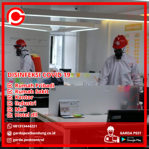 Jasa Semprot Disinfektan di  Cibeunying Kaler Bandung