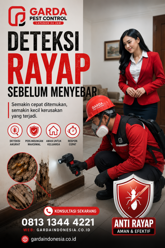 Jasa Basmi Rayap Bekasi Barat Profesional & Terpercaya