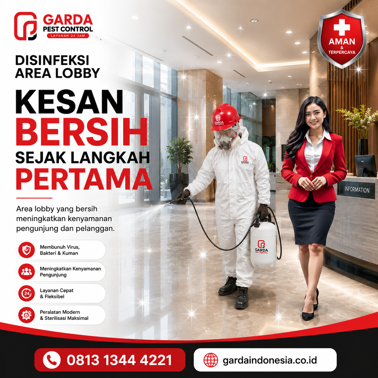 Jasa Disinfektan Industri di Sidoarjo Basmi Virus dan Bakteri