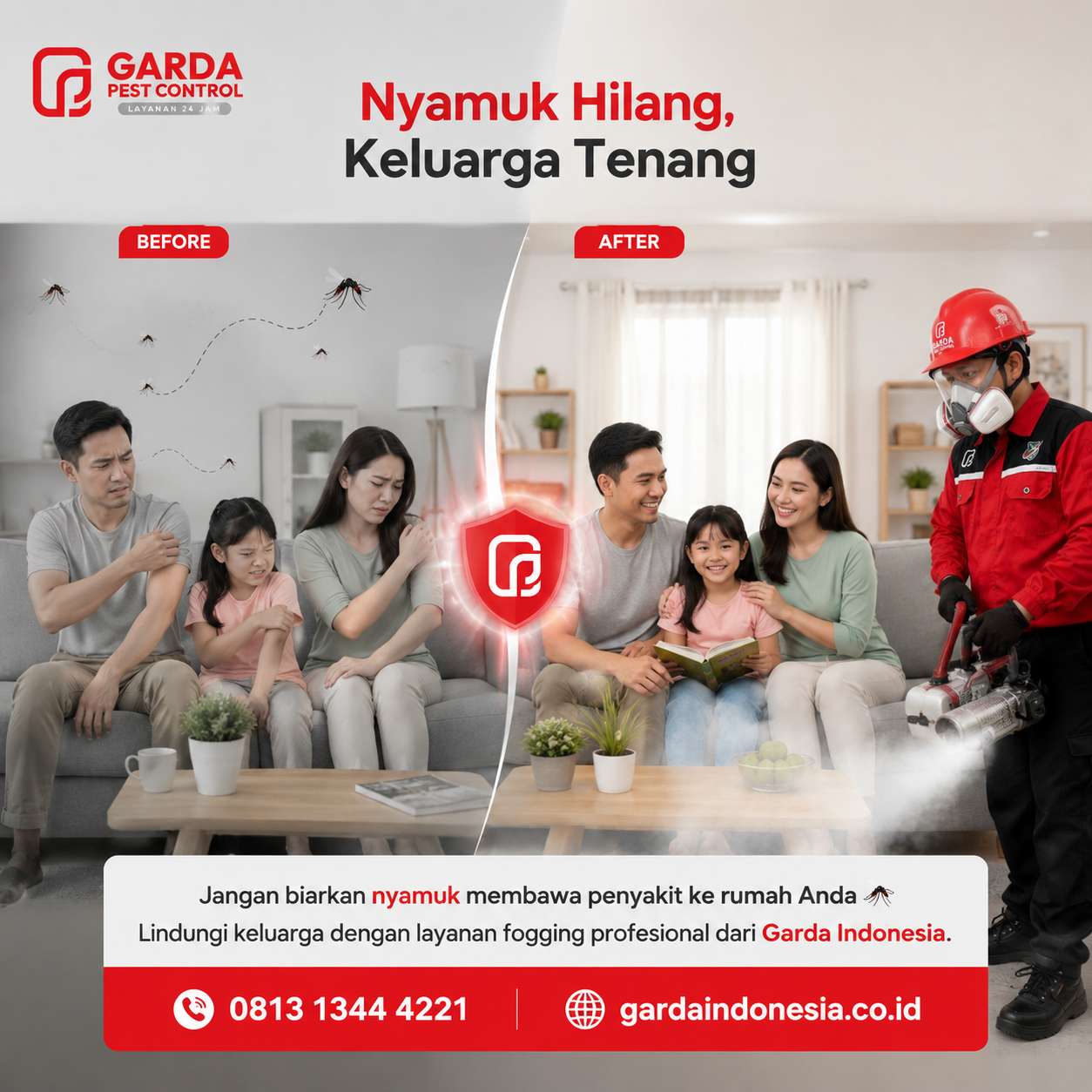 Jasa Fogging di Cibiru Bandung Bisa Masal 1 RT