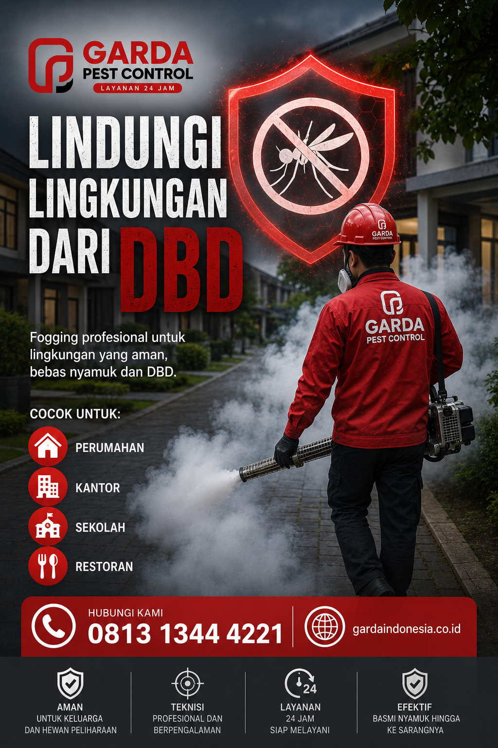 Jasa Fogging Nyamuk DBD di Cibeunying Kidul Bandung No.1