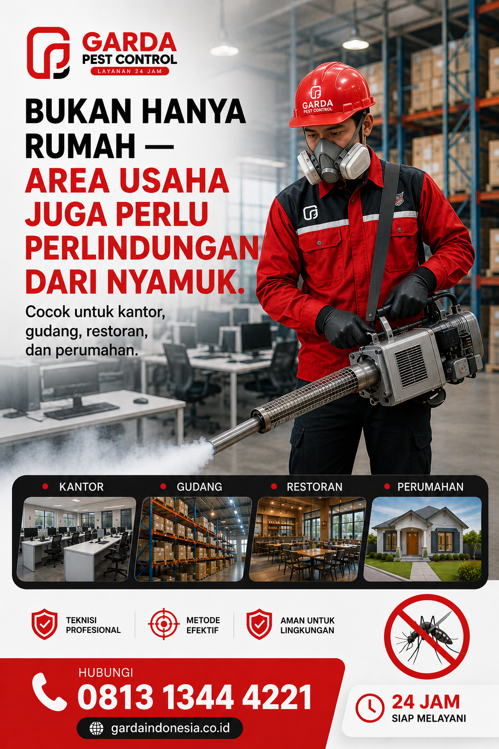 Jasa Fogging Nyamuk DBD di  Cibiru Bandung 1 RW Lebih Murah