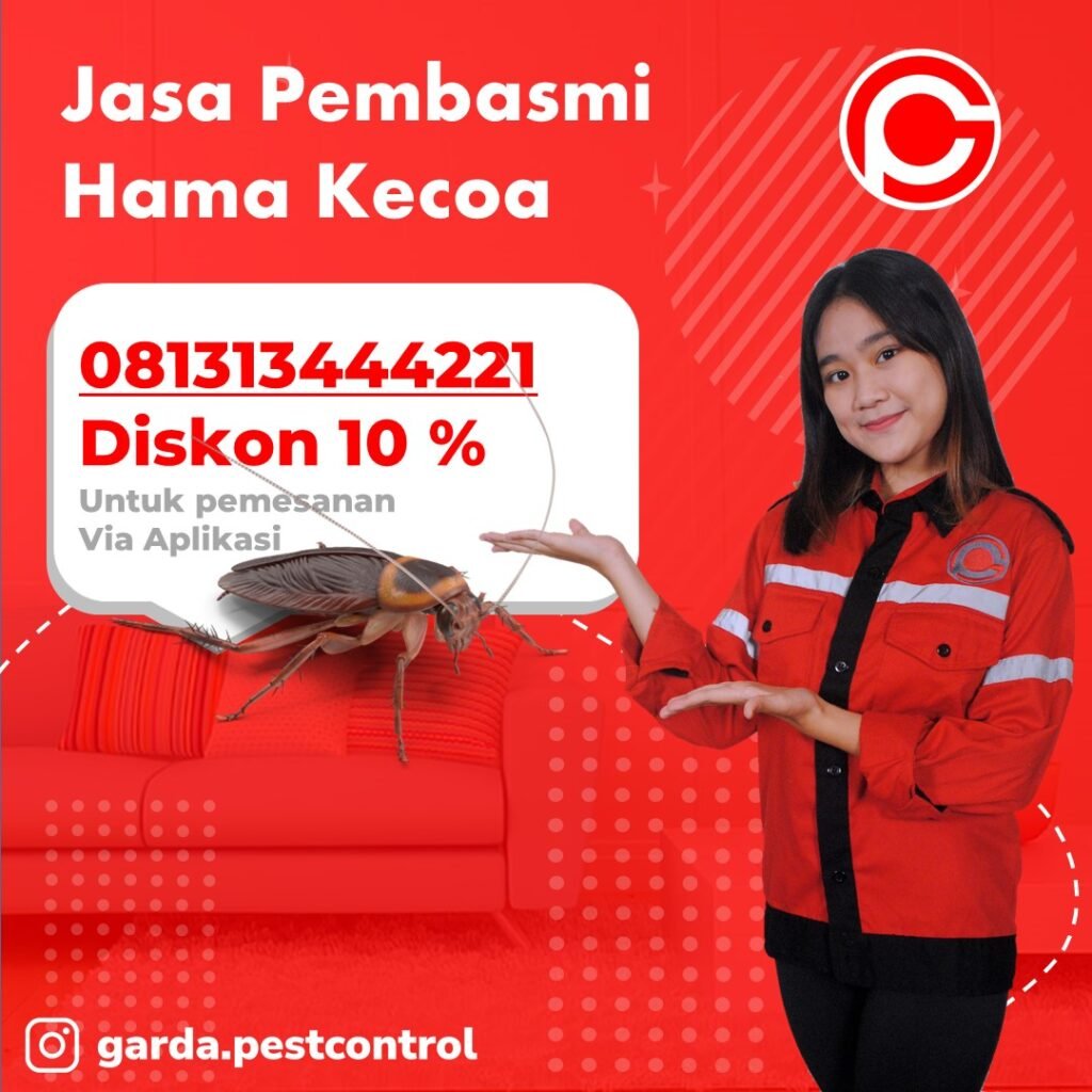 Jasa Pembasmi Kecoa Jakarta