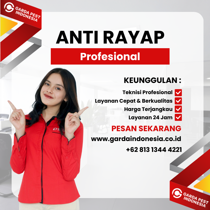 Jasa Anti Rayap di Depok Layanan Cepat 24 Jam Bergaransi