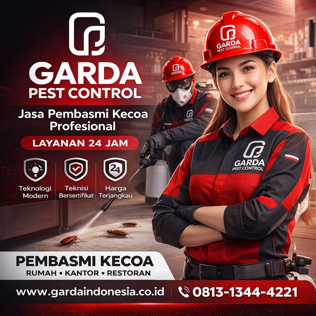 Jasa Pembasmi Kecoa di Banyumas Terbaik dan Terpercaya