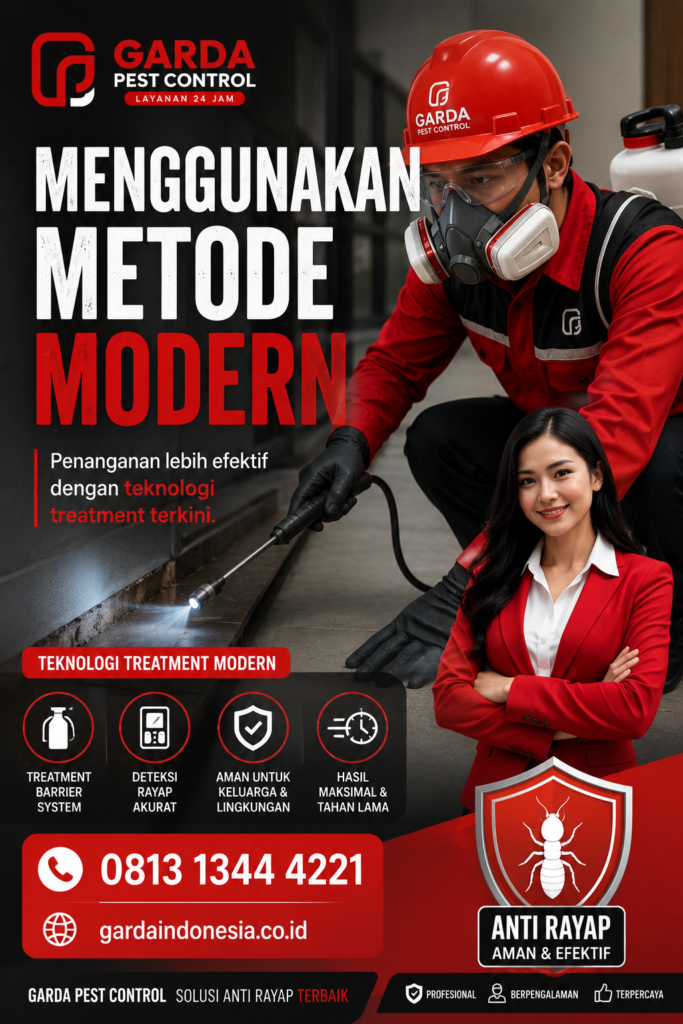 Jasa Anti Rayap di Bandung Sistem Baiting Bergaransi