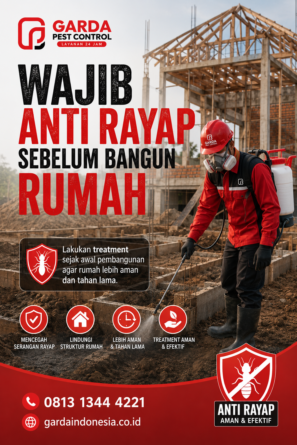 Jasa Basmi Rayap Tanah Semarang Utara Profesional