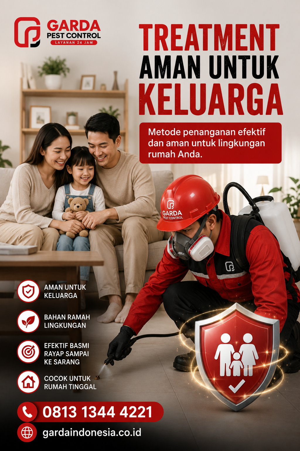 Jasa Pembasmi Rayap di Tangerang Kota & Kabupaten