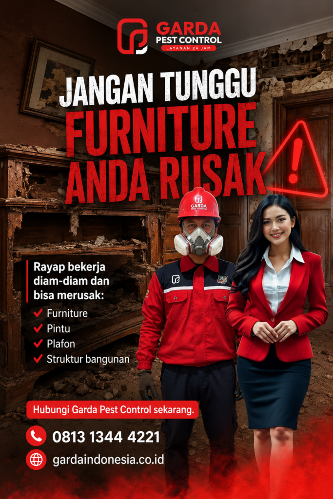 Jasa Pembasmi Rayap Kota Demak Metode Terbaru