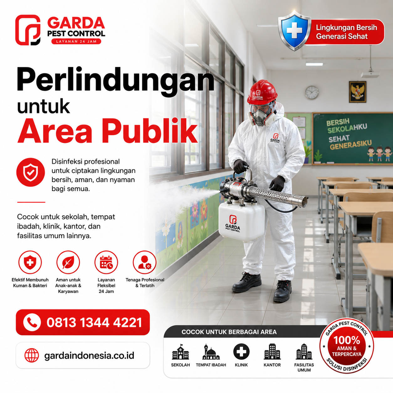 Jasa Disinfektan di Jakarta Pusat untuk Rumah & Apartemen