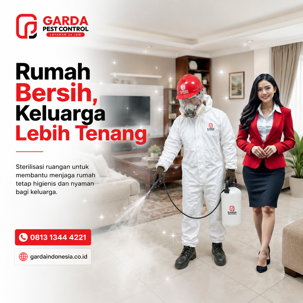 Jasa Disinfektan Apartemen di Jogja Bebas Virus & Bakteri