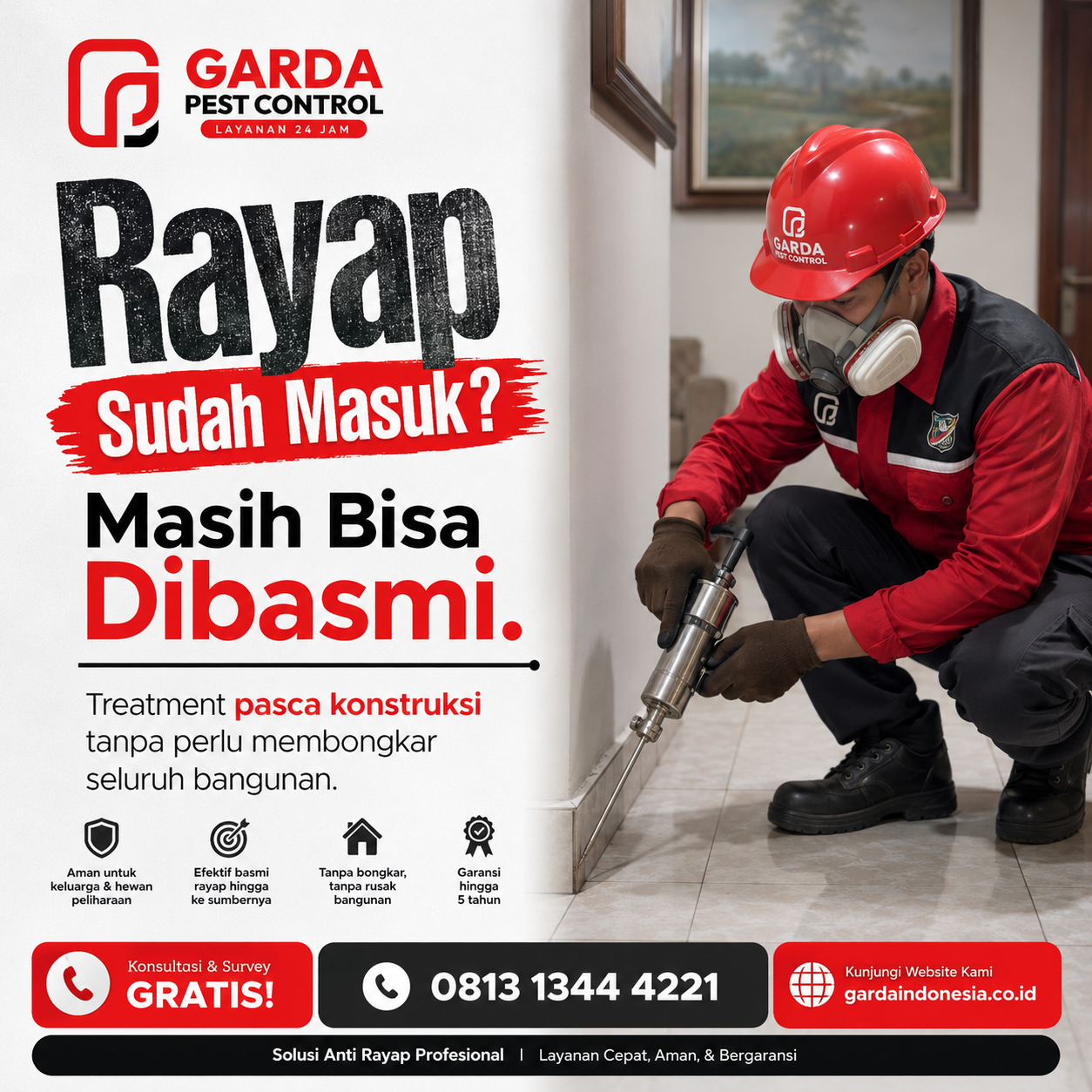 Jasa Anti Rayap Depok