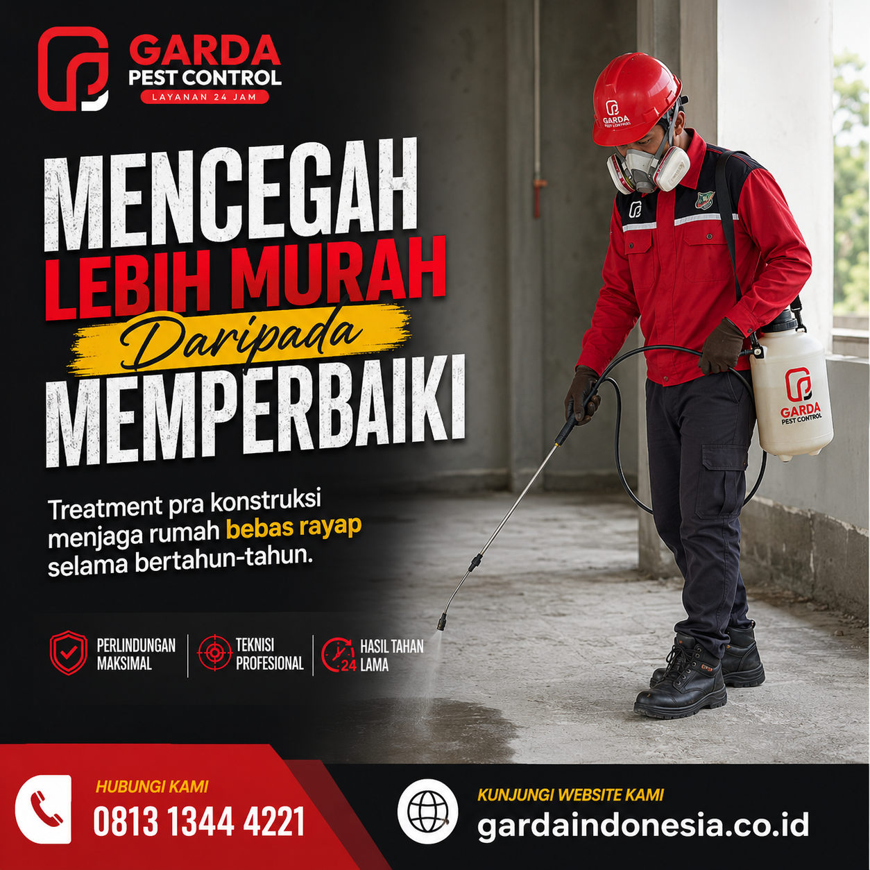 Jasa Anti Rayap Tangerang