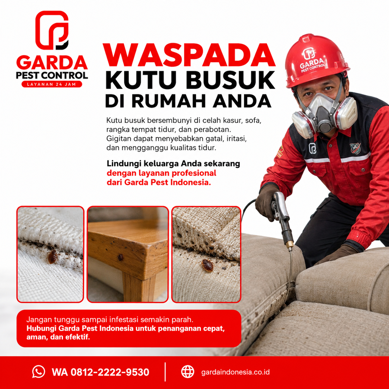 Jasa Basmi Kutu Kasur Jakarta Barat Terbaik - Gambar 3