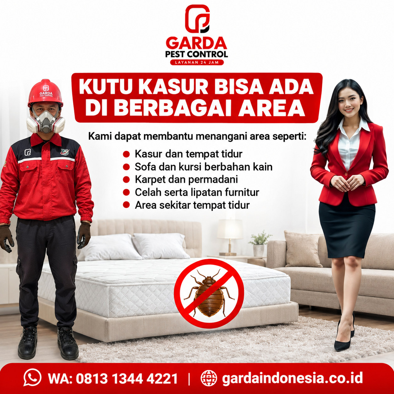 Jasa Basmi Kutu Kasur Jakarta Barat Terbaik - Gambar 5