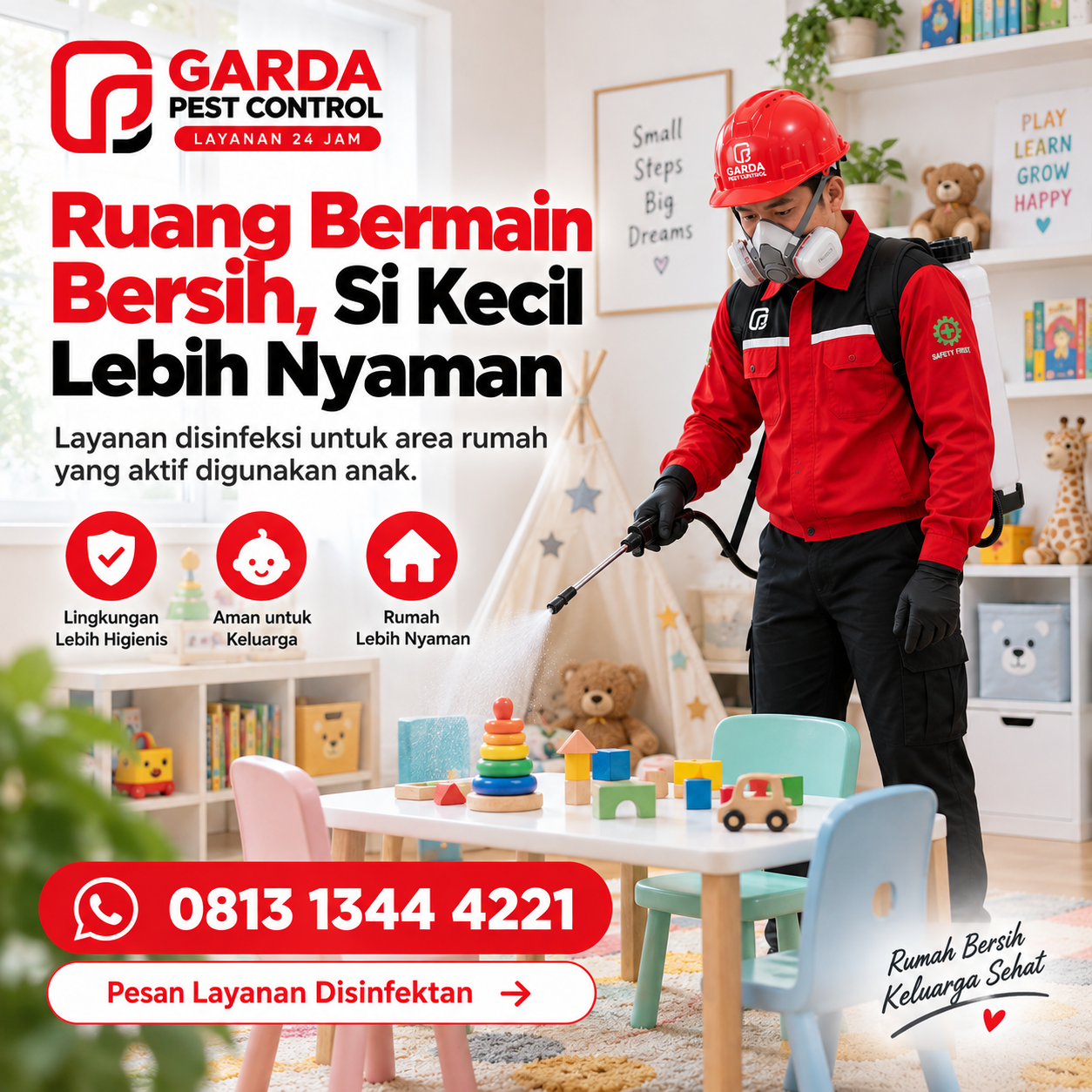 Jasa Semprot Disinfektan Rumah Cilandak