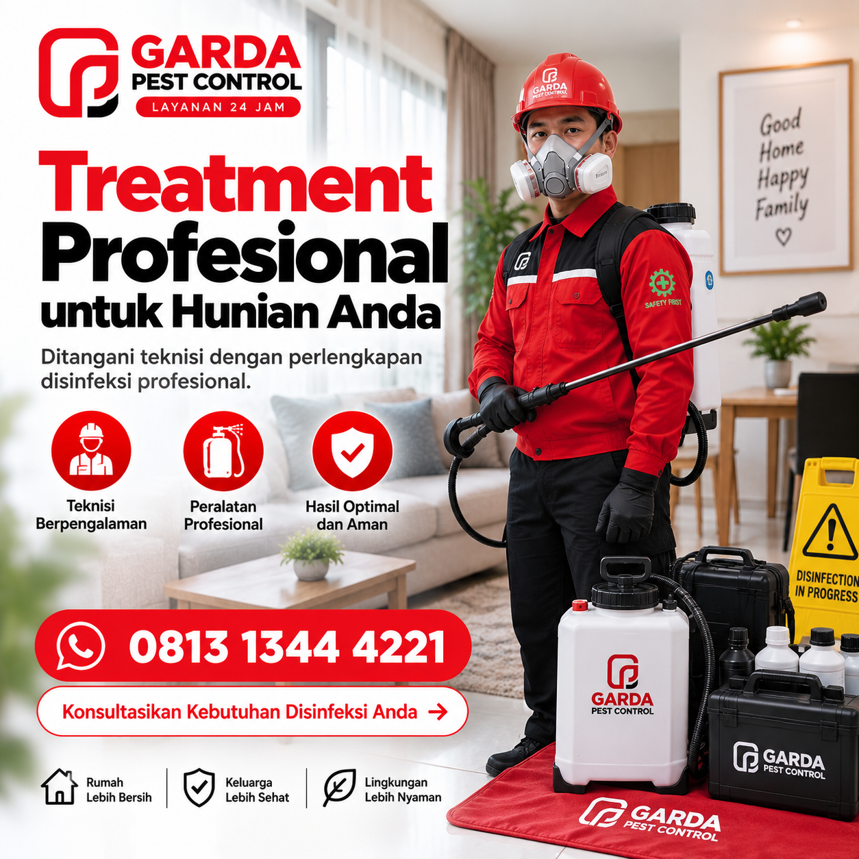 Jasa Semprot Disinfektan Rumah Kebayoran Lama
