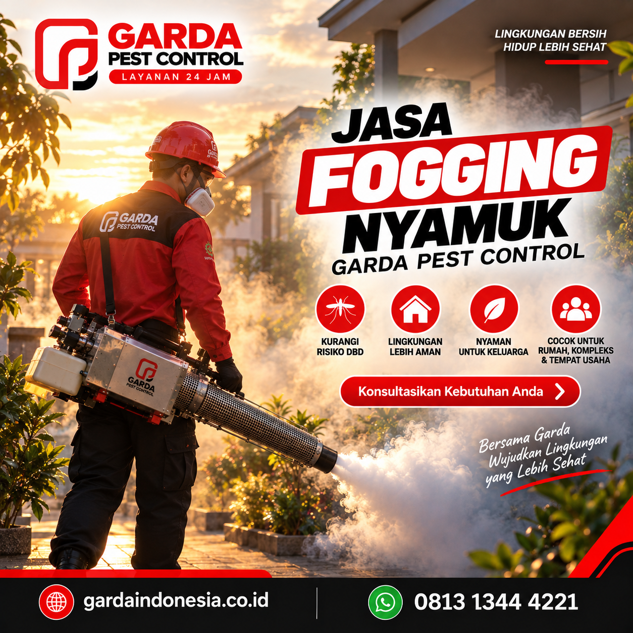 Harga Jasa Fogging Nyamuk Bandung